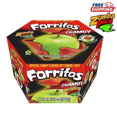 Zumba Pica Forritos de Manzana Mexican Candy Chamoy Caramel Apple Sweet