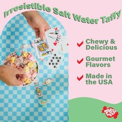 Saltwater Taffy – Chip Cookie Flavor – 2.5lbs Gourmet – Perfect for Parties
