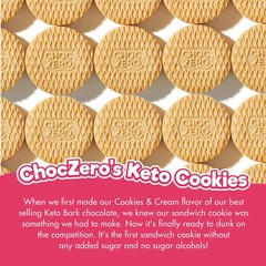 Churro Dunkies – Sugar Free Cinnamon Vanilla Sandwich Cookies, Keto Friendly,…