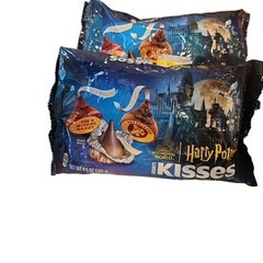 2bags~Hershey’s Kisses Chocolate HARRY POTTER Wizarding World LIMITED ED 9.5 Oz