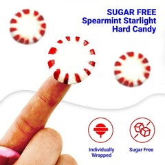 Sugar Free Peppermint Starlight Candy ~ 1LB/ 2LB / 3LB ~ Free Ship