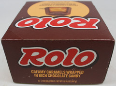 Rolo Creamy Caramel Milk Chocolate Rolls Candy 18 Ct Box Bulk Hershey Candies