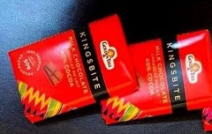 X2 50g Kingsbite Milk Chocolate GoldenTree- 40% Cocoa. 48 HR SALE!