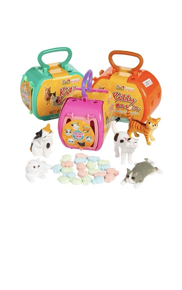 Kidsmania Kitty Korners Assorted Novelty Candy And Toys 12 Pack Birthday Party