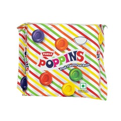 Parle Poppins Fruit Flavours multicolor Rolls Candy 100.0 gm Pouch 1 Pounds
