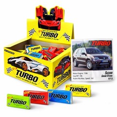 Chewing gum Turbo! 100 pcs / Жвачка Turbo 100 шт