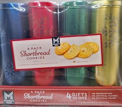 Member’s Mark Shortbread Cookies Tin, 4 pk
