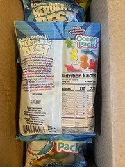 Herbert’s Best Criss Crawlers Gummy Worms 11 Bags 3.5 Ounces Per Bag Candy