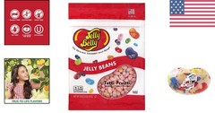 Tutti-Fruitti Jelly Beans – 1 Pound Resealable Bag – Gluten-Free, Vegetarian