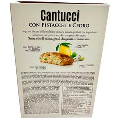 Cantucci Pistachio Biscotti from Italy 6.35 oz. (180g) Cantuccini Biscuits wi…