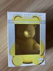 jumbo gummy bear yellow eraser