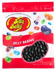Jelly Belly Black Licorice Jelly Beans 1 Pound Fat Free Gluten Free Kosher