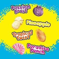 Fruits Tropical Mix Soft & Chewy Gummy Candy, Bulk Candy, 12-3.08 oz Bags