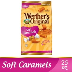 Soft Caramel Candy 25 oz Bag Indulgent Rich Flavor Chewy Sweets Treat