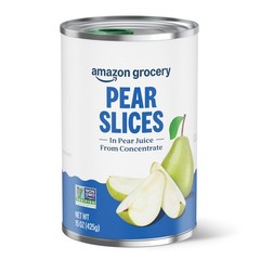 Amazon Grocery, Pear Slices, 15 Oz