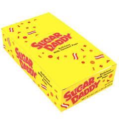 Sugar Daddies Milk Caramel Pops, 48-Count of 0.47 Oz. Pops