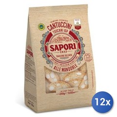 12X Multipack Tuscan Flavors Cantucci Almond Cookies 250G