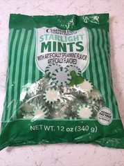 1 PACKAGE Coastal Bay Confections FAT FREE / 0 TRANS FAT Starlight Mints 12 oz.