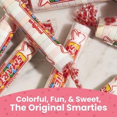 Smarties Candy Bulk Rolls Original Flavor – Gluten & Vegan Free – Classic…