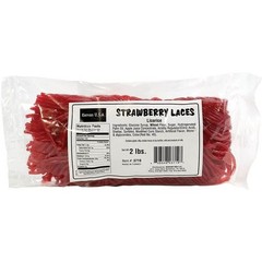 Strawberry Red Laces * 2 Lb Bag, Quality Licorice Laces