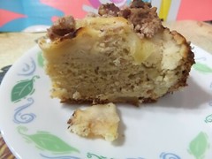 8-inch Apple Yogurt Cake with Streusel Topping*Moist & Fluffy*Birthday Cake