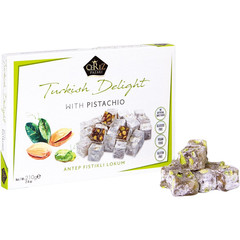 Cerez Pazari Turkish Delight Pistachio Candy, Gourmet Premium Vegan Sweets Smal