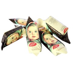 Russian Chocolate Wafer & Praline Layers Candy Alenka 0.5 lb Аленка Alyonka