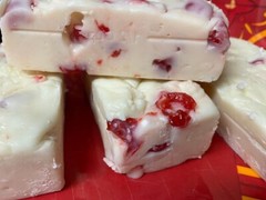 Cherry Almond Fudge 1/2 pound
