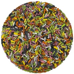 LARGE LICORICE PASTEL CANDY