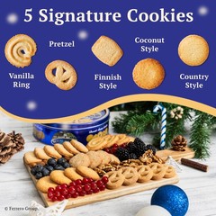 Danish Butter Cookies, Premium Assorted Cookies in a Gift Tin, Great for Shar…