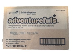2025 Girl Scout Cookies Adventurefuls FULL Case 12 BOXES Best By September 2025