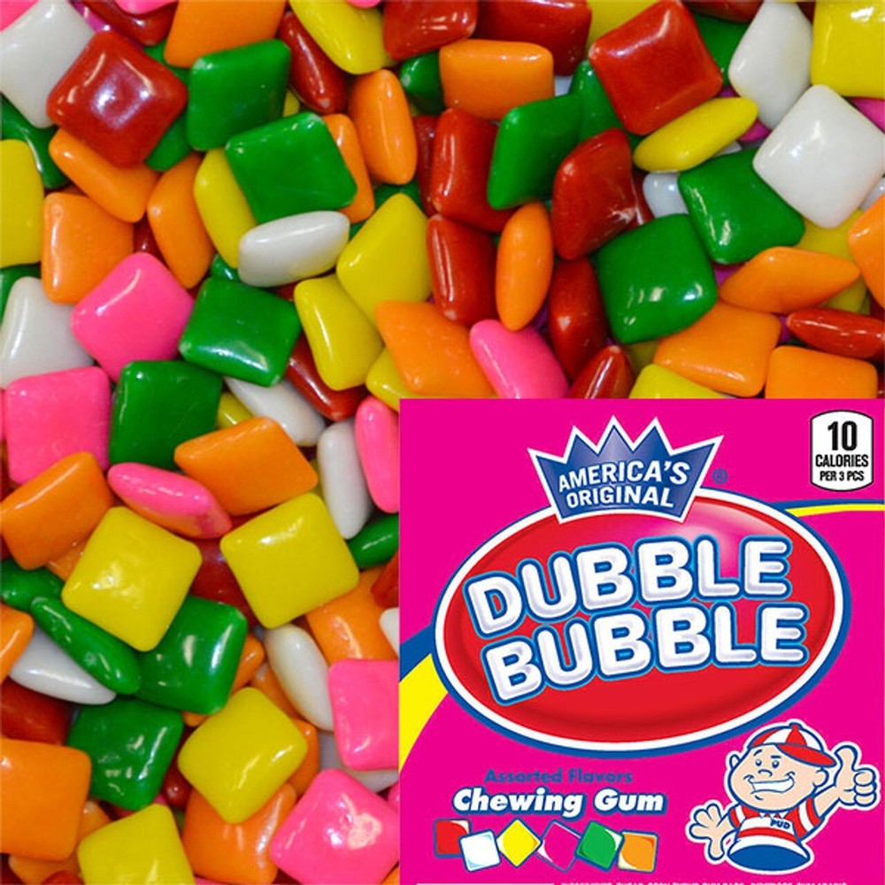 Bulk 5lb Chicle Tab Assorted Chewing Gum Party Home Office Bulk Bagged Candy