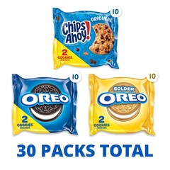 Nabisco Sweet Treats Cookie Variety Pack OREO, OREO 30 Count (Pack of 1)
