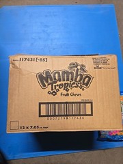 Mamba Tropics Fruit Chews Case of 12 ×7.05 oz Each Bag bbd6/30/2026