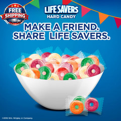 Lifesavers 5 Flavor Bags – Pack of 3 – Delicious Classic Hard Candy Everyone Is