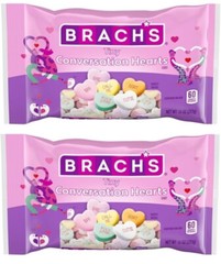 Brach’s ( 2 Bag Lot ) TINY CONVERSATION HEARTS Candy Bags – 20 oz – BB 06/2026