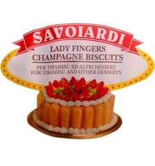Savoiardi, Lady Fingers Champagne Biscuits for Tiramisu (Pack of 3), 7 oz G