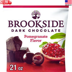 Brookside Dark Chocolate Pomegranate Flavored Fruit Snacks – 21 oz Bag NEW