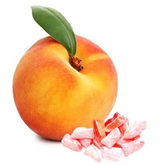 Butterfields Candy – Gourmet, Old-Fashioned PEACH Buds 7 Ounce (Pack of 2)