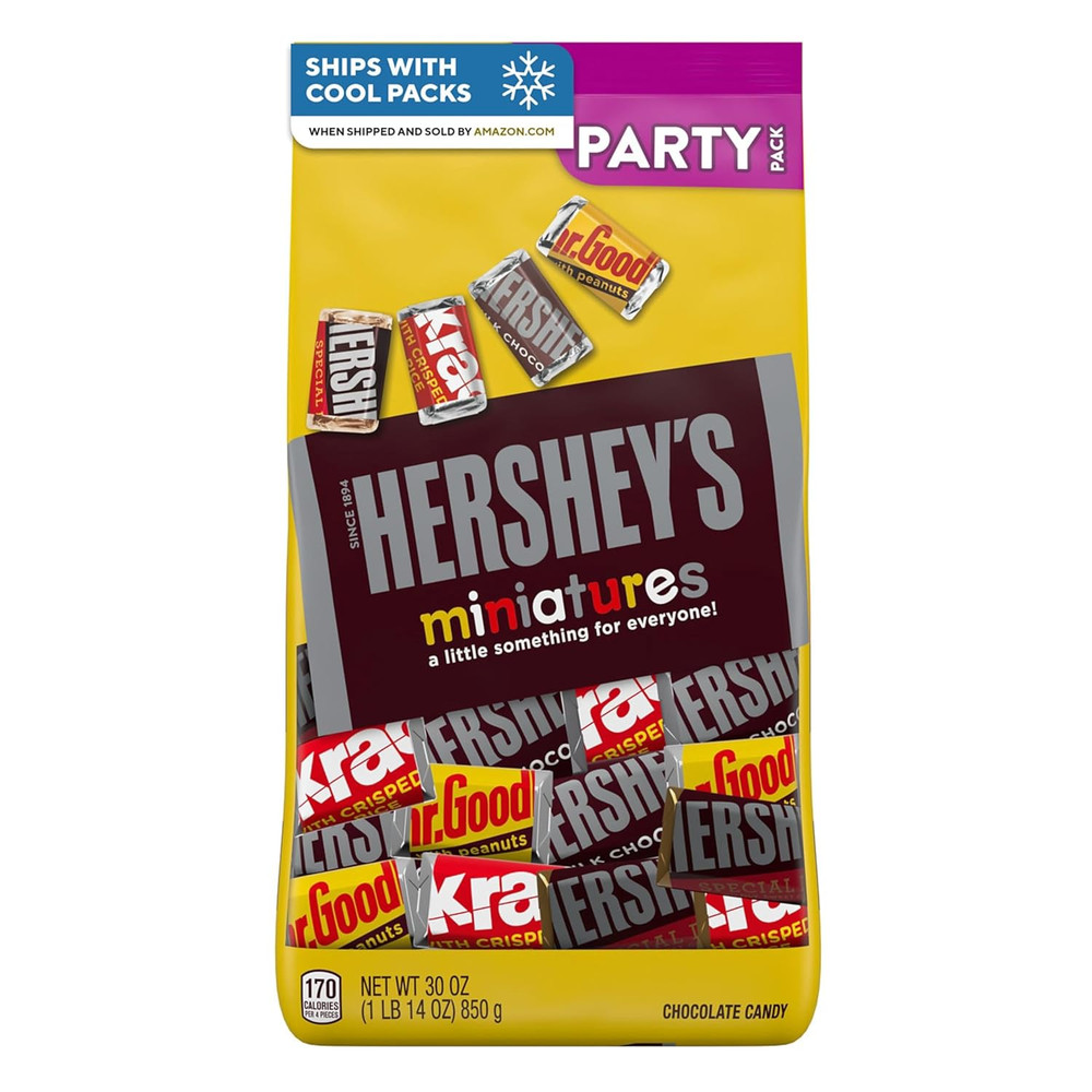 Miniatures Assorted Chocolate Candy Party Pack, 35.9 Oz