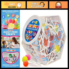 Sugar-Free Lollipops with Xylitol – Keto & Diabetic-Friendly Candy Treats for Ki