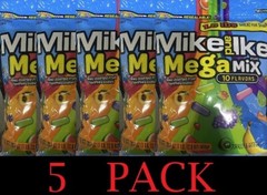 5x Mike and Ike MEGA MIX Chewy Candy 28.8 oz Candies Resealable Bag – 5 PACK
