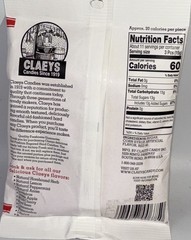 SHIP 24HR-Claeys Old Fashioned Cinnamon Hard Candy 6oz Bag Retro Spicy Sweet USA