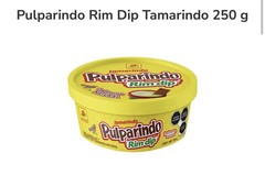 Pulparindo Rim Dip Mango & Tamarindo 2-Pack 250g each tub.