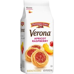 Pepperidge Farm Verona Apricot 6.75 Ounce (Pack of 1), Raspberry Thumbprint