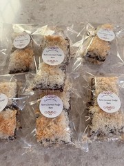 Keto Coconut Fudge Bars * Keto Coconut Fudge Butter Crumb Bars * Diabetic & GF