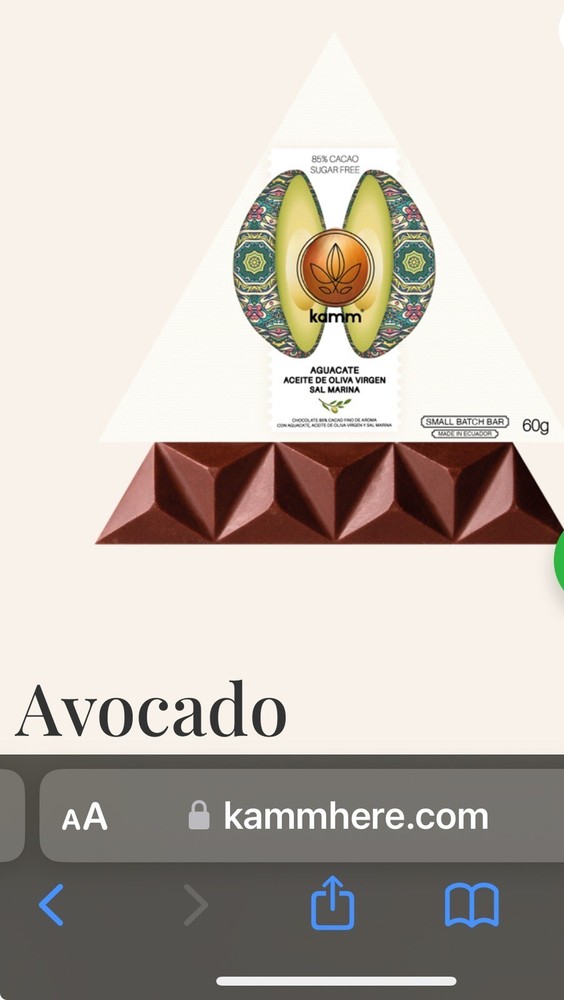 Chocolate Hemp Seed Vegan Sugar Free Keto 2.1 Oz From Ecuador Real Cacoa