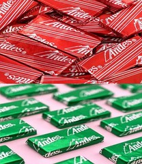 ASSORTED ANDES CREME PEPPERMINT & ANDES MINT CRUNCH CANDY FLAVOR VALUE BULK BAG