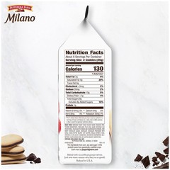Pepperidge Farm Milano Cookies, 7 Ounce (Pack of 1), Raspberry Chocolate