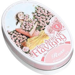 French Mints Candy Rose Flavor Hard Natural Gourmet Sweets Classic Tin 50g
